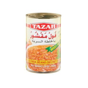 Tazah Peeled Fava Beans — Secret Recipe — 16 oz