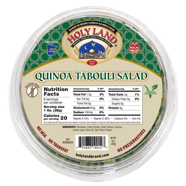Holy Land Quinoa Tabouli Salad