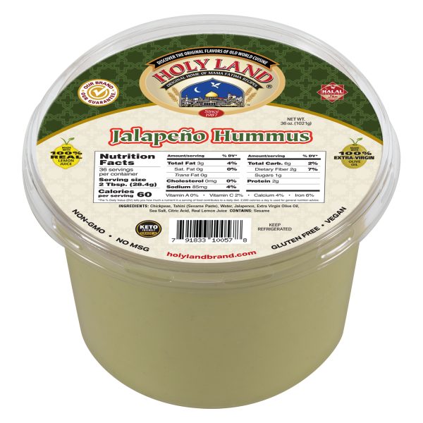 Holy Land Jalapeño Hummus