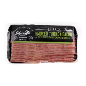 Sharifa Turkey Bacon Breakfast Slices - 12 oz