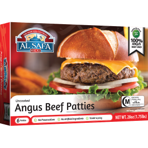 Al Safa Angus Beef Patties - 28 oz