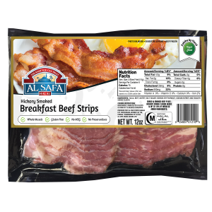 Al Safa Breakfast Beef Strips - 12 Oz
