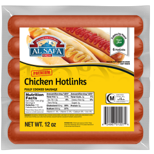 Al Safa Chicken Hotlinks 12 Oz