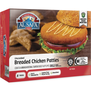 Al Safa Breaded Chicken Patties — 24 oz