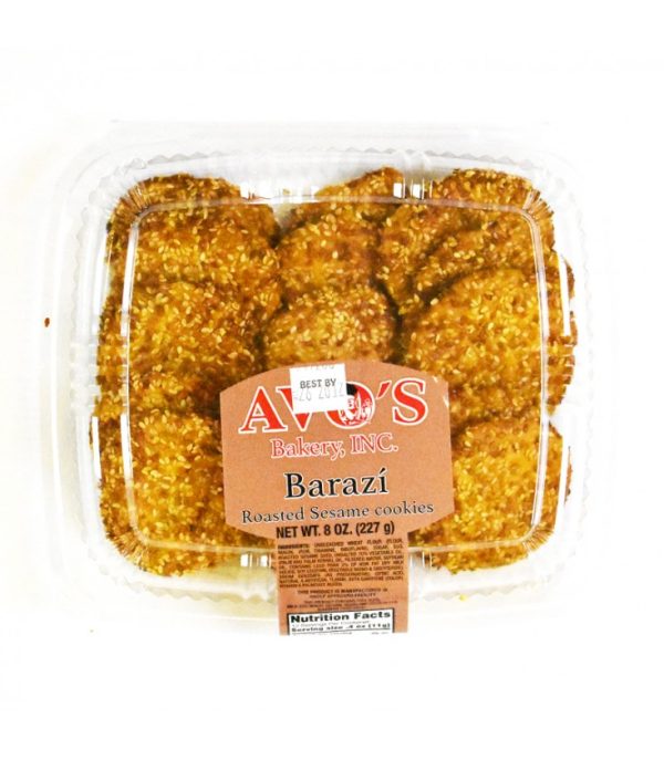 Avo's Bakery Barazik (Sesame Cookies) 8 Oz