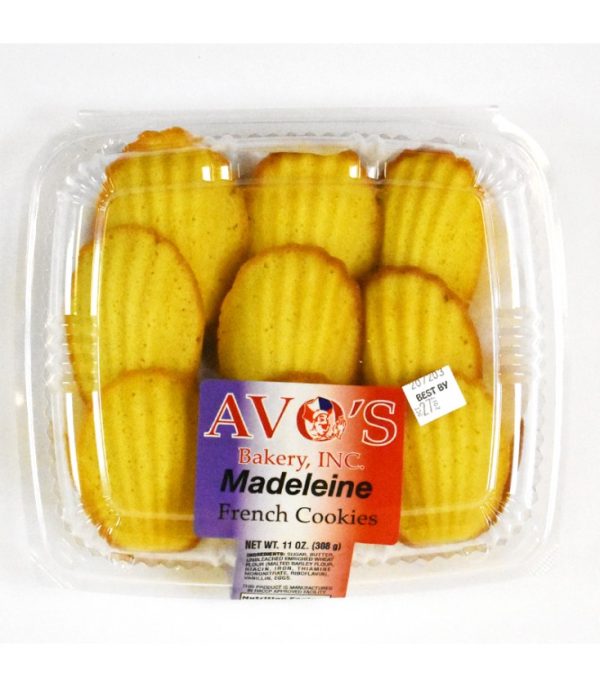 Avo's Bakery Madeline French Cookies 11 Oz