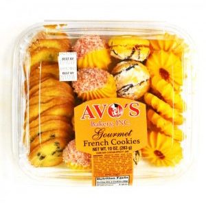 Avo's Bakery Gourmet French Cookies 10 Oz