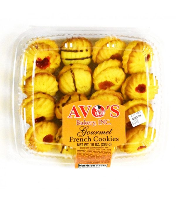 Avo's Bakery Gourmet French Cookies 10 Oz