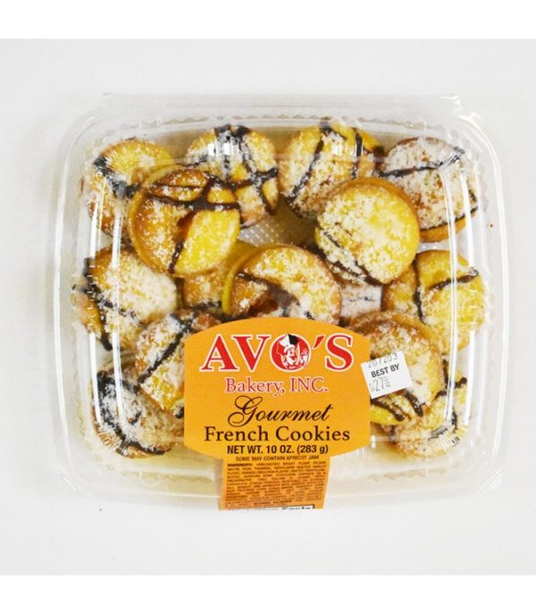 Avo's Bakery Gourmet French Cookies 10 Oz