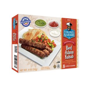 Colonel Kababz Mediterranean Style Beef Adana Kabab - 11 oz