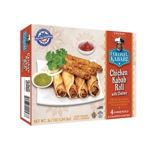 Colonel Kababz Chicken Kabab Rolls 17 Oz