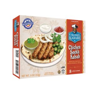 Colonel Kababz Chicken Seekh Kababs - 11 oz