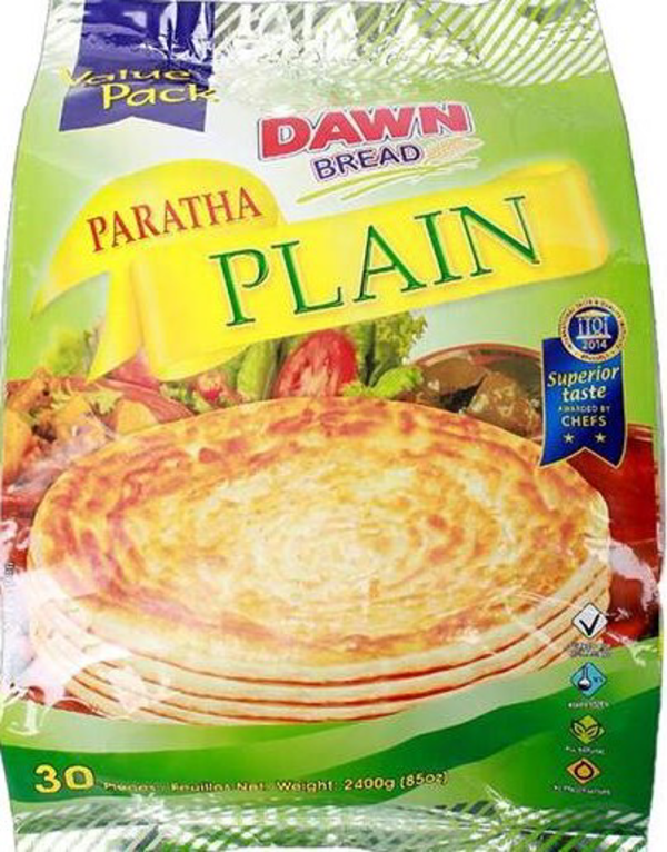 Dawn plain paratha value pack Dawn Plain Paratha Bread – Frozen, 5 Pc