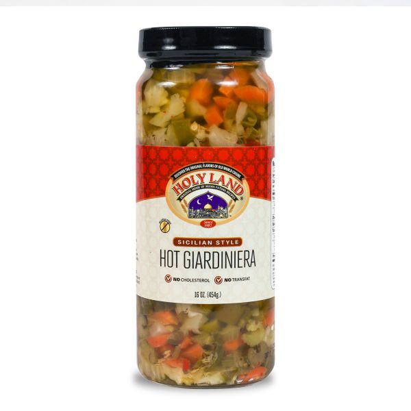 HL-Hot-Giardiniera Holy Land Hot Giardiniera - 16oz