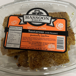 Hassoon Bakery Santarosa Sesame Bread - 12 oz