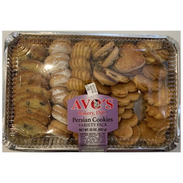 Avo's Bakery Persian Cookies Family Size 22 Oz