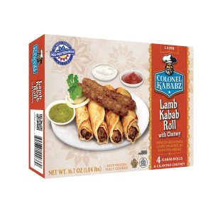 Colonel Kababz Lamb Kabab Rolls - 17 Oz