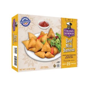 Colonel Samosas Beef Mini Samosa - 18 Oz