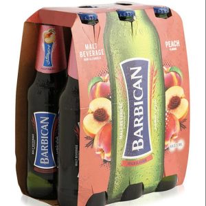 Barbican Peach Non-Alcoholic Malt Beverage — 330 ML