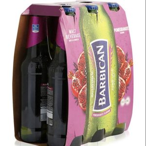 Barbican Pomegranate Non-Alcoholic Malt Beverage — 330 ml