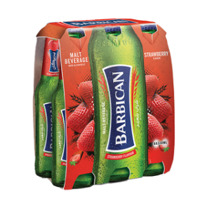 Barbican Strawberry Non-Alcoholic Malt Beverage — 330 ml