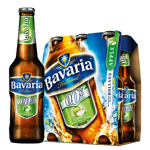 Bavaria Apple Non-Alcoholic Malt Beverage — 11.2 oz