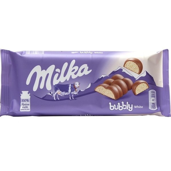 Milka Chocolate Bars — 70–100 Gm (All Flavors)