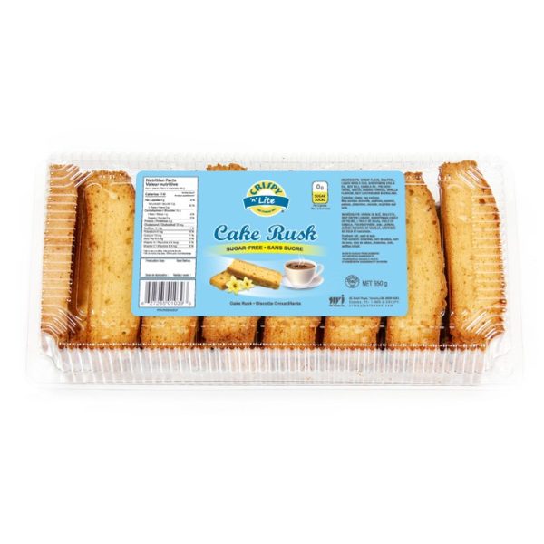 cake rusk sugar free Twi Crispy Cake Rusk Sugar Free - 650g