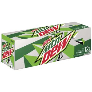 Diet Mountain Dew Can 12 Oz 12 Pack