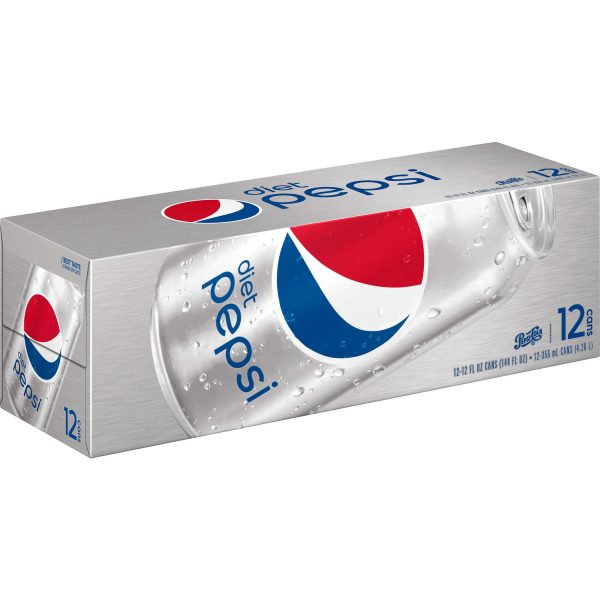 Diet Pepsi Can 12 Oz 12 Pack