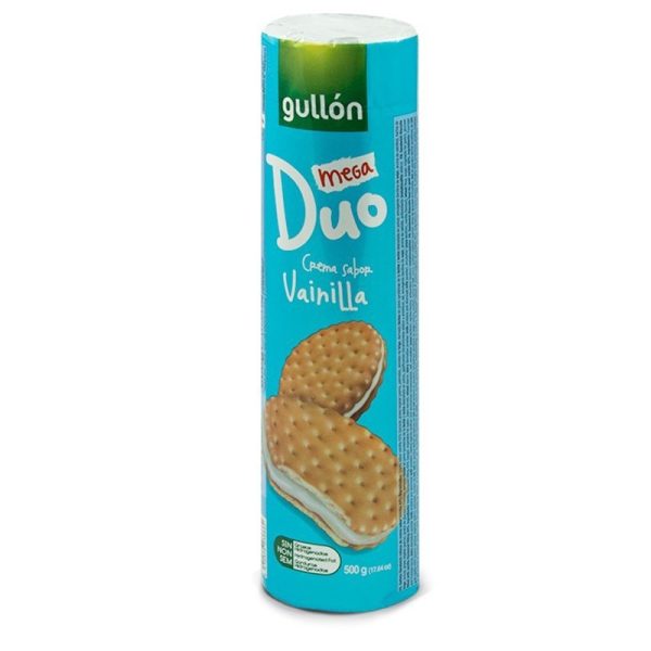 gullon mega duo vanilla Gullón Mega Duo Sandwich Cookies – 17.6 oz