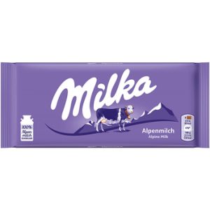 Milka Chocolate Bars — 70–100 Gm (All Flavors)