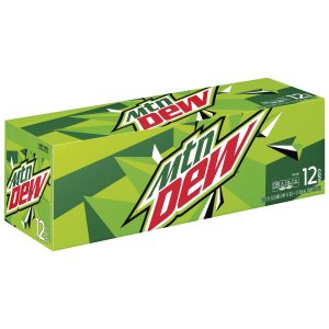 Mountain Dew Can 12 Oz 12 Pack