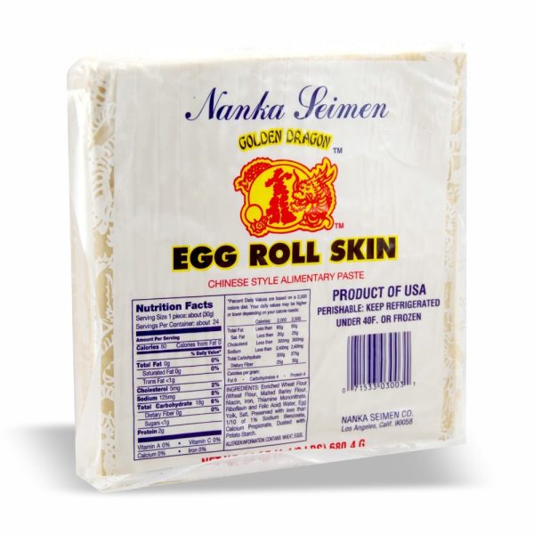 Nanka Seimen Egg Roll Skin - 24 oz