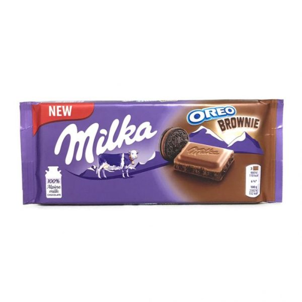 Milka Chocolate Bars — 70–100 Gm (All Flavors)