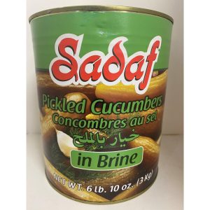 Sadaf Pickled Cucumbers 30/36 3 Kg