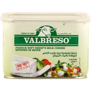 Valbreso French Feta Cheese 600 Gm