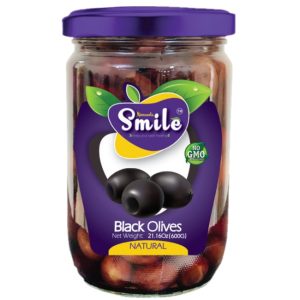 Smile Lebanese Black Olives — 1kg