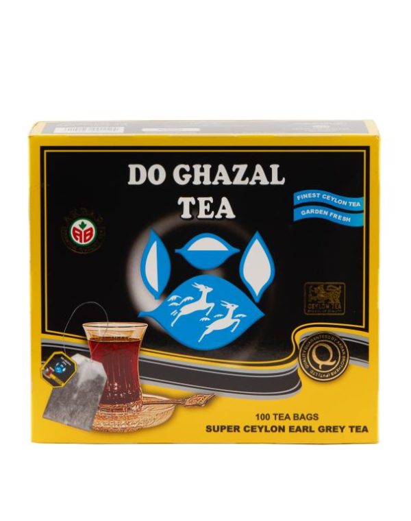 Do Ghazal Ceylon Earl Grey Tea Bags 100 T.B