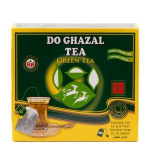 Do ghazal green tea 100 t.b Do Ghazal Green Persian Tea Bags 100 T.B