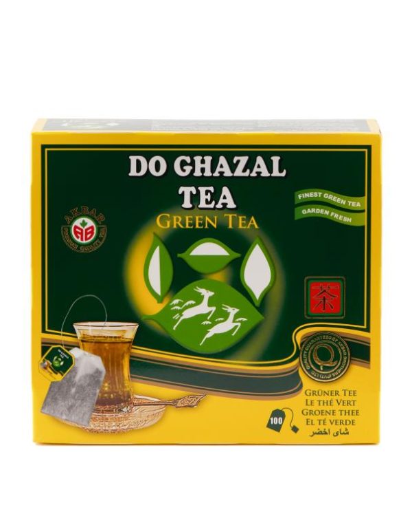 Do Ghazal Green Persian Tea Bags 100 T.B