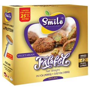 Falafel 400g (1) Smile Lebanese Falafel Mix - 500 Gm