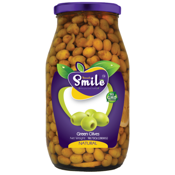 Smile Lebanese Green Olives
