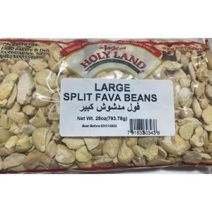 Holyland Large Split Fava Beans 28 Oz