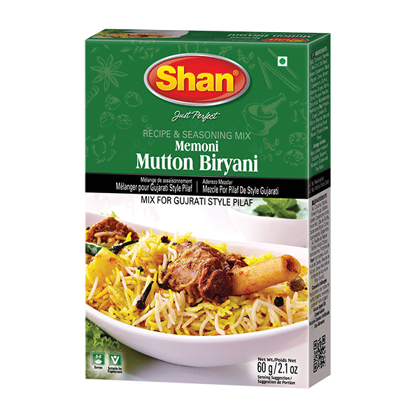 Shan Memoni Mutton Biryani Seasoning 60 Gm