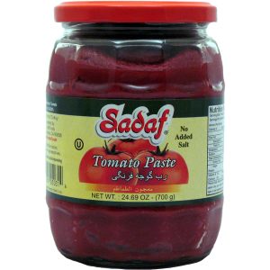 Sadaf Tomato Paste No Salt - 24.7 oz