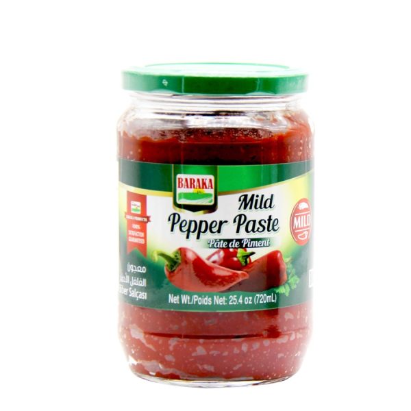 baraka mild pepper paste Baraka Mild Pepper Paste - 25.4 Oz