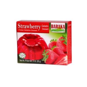 baraka strawberry jello Baraka Strawberry Jello - 85g