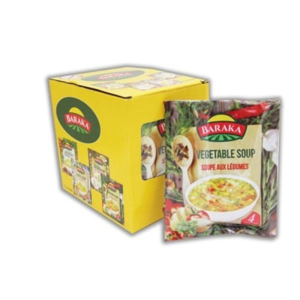 baraka vegetable soup Baraka Vegetable Soup Mix - 84 g
