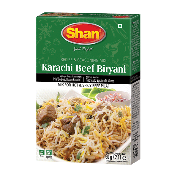 Shan Karachi Beef Biryani Seasoning - 60 Gm